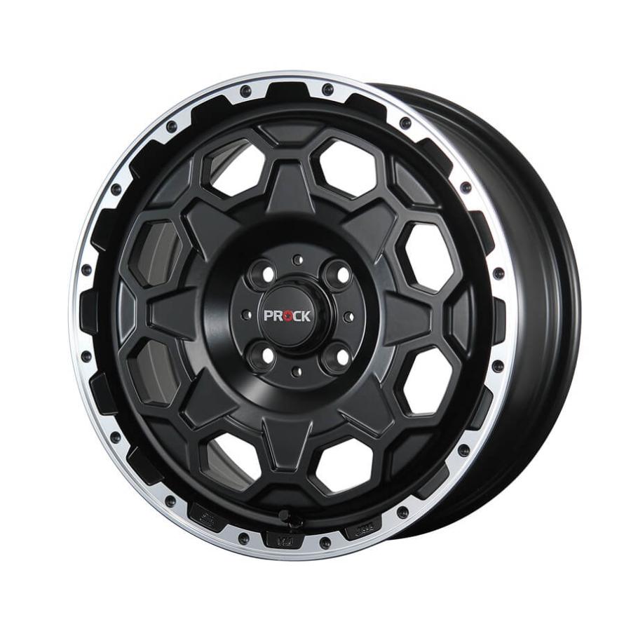 BLEST Bahns Tech PROCK-Stream 14インチ 6.0J +38 4-100 セミグロス