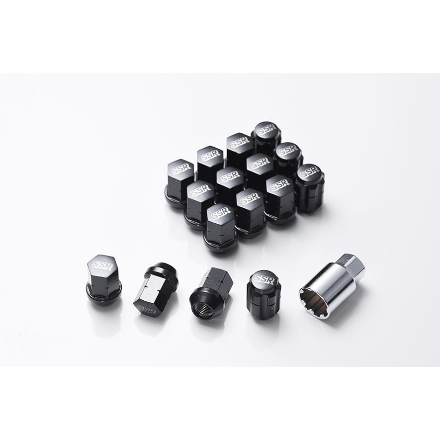SSR SSR 17HEXロックナットセット M12x1.5(5HOLE用20ヶセット）5穴