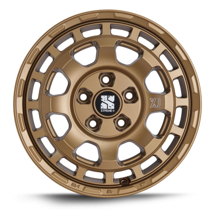 MLJ エクストリームJ サバンザ 16インチ 7.0J +35 5-114.3 マットブロンズ 4本で送料無料 MLJ XTREME-J SAVANZAの画像