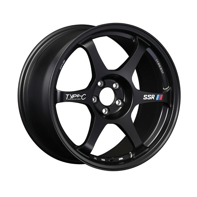 SSR SSR TYPE-C FORGED 18インチ 8.5J +44 5-114.3 スプリントブラック