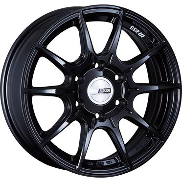 SSR SSR DEVIDE X01H 16インチ 6.5J +38 6-139.7 グロスブラック 4本で