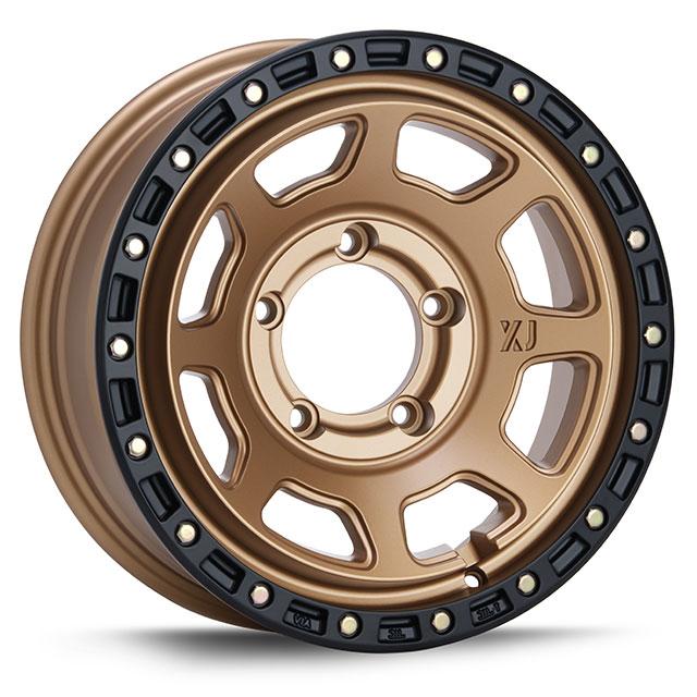 MLJ エクストリームJ XJ07 16インチ 6.0J -5 5-139.7 マットブロンズ