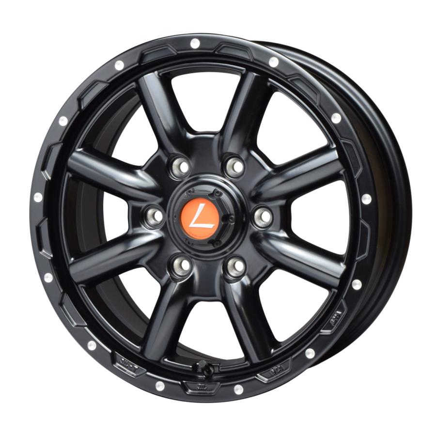 TRYALPHA Leowing XR-Glad80 16インチ 6.5J +38 6-139.7 セミグロス