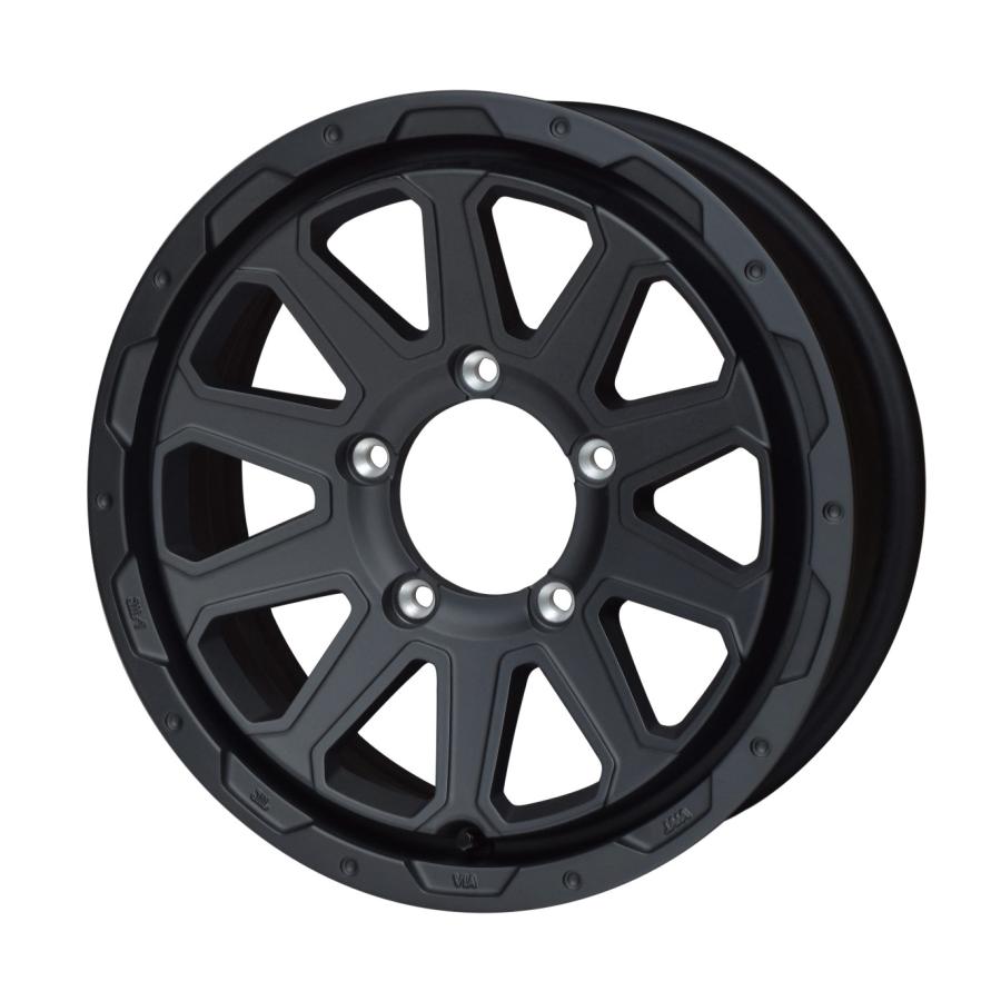 TRYALPHA Leowing XR Vale 16インチ 5.5J +20 5-139.7 マットブラック