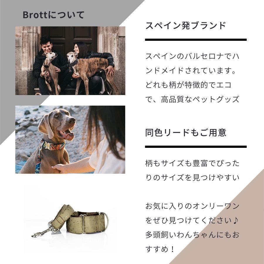 小型犬 中型犬向き 幅広首輪 アニマル柄 Brott グレーハウンド マーチンゲールカラー スペイン輸入 Dog Collar Miramar 海外輸入犬グッズ専門店ハンデル 通販 Yahoo ショッピング