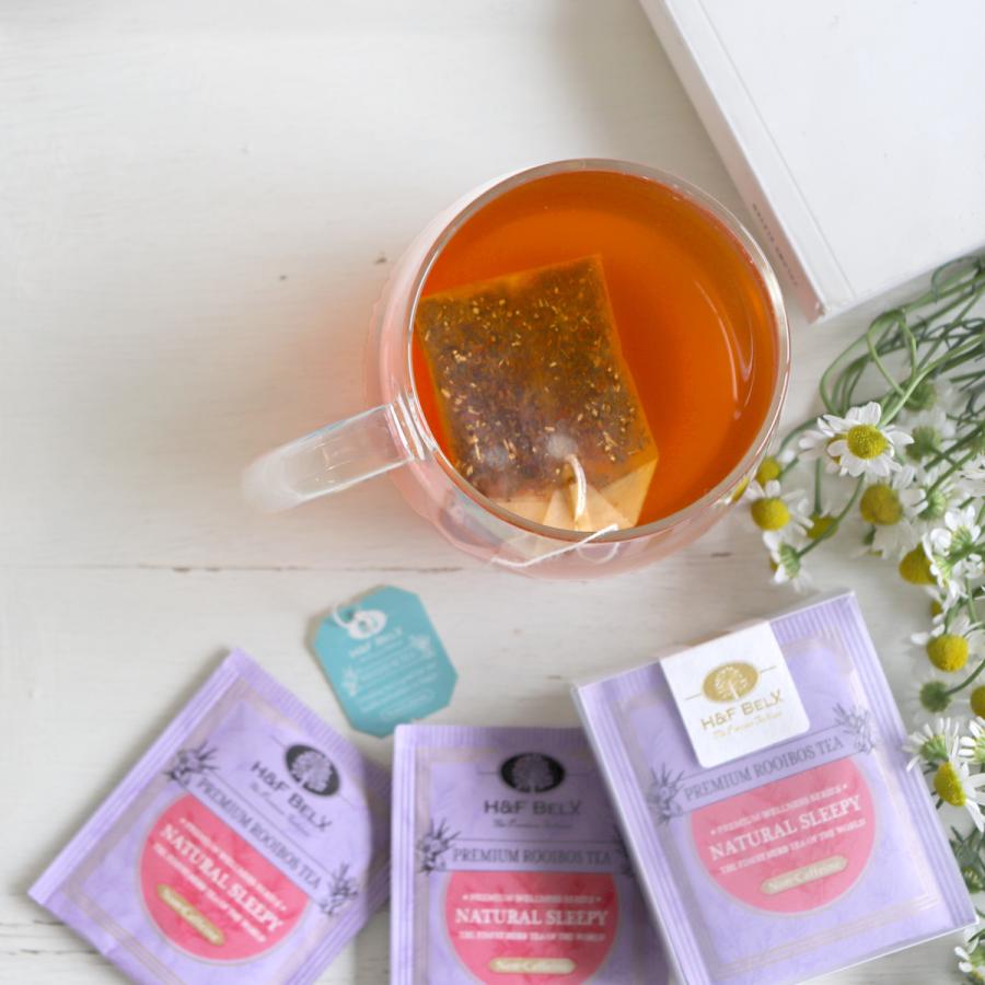 ナチュラルスリーピーハーブティー 1.5g×5TB ルイボスティー 睡眠 ローズヒップ 美容 健康 ノンカフェイン H&F BELX[M便 1