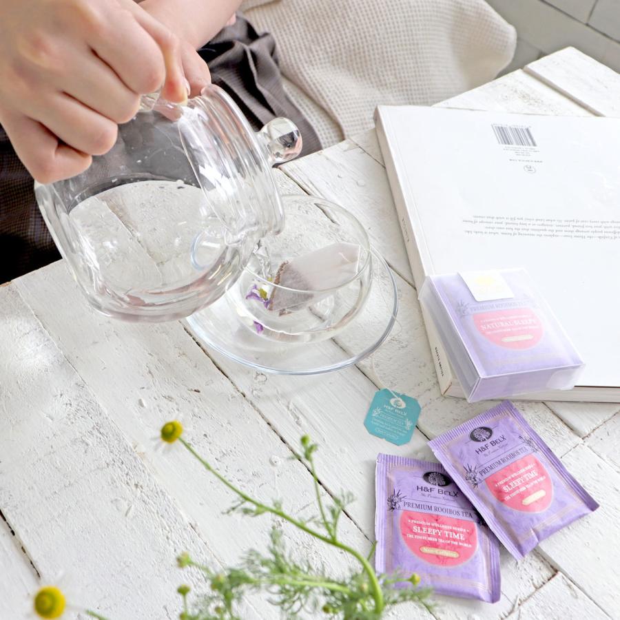 ナチュラルスリーピーハーブティー 1.5g×5TB ルイボスティー 睡眠 ローズヒップ 美容 健康 ノンカフェイン H&F BELX[M便 1