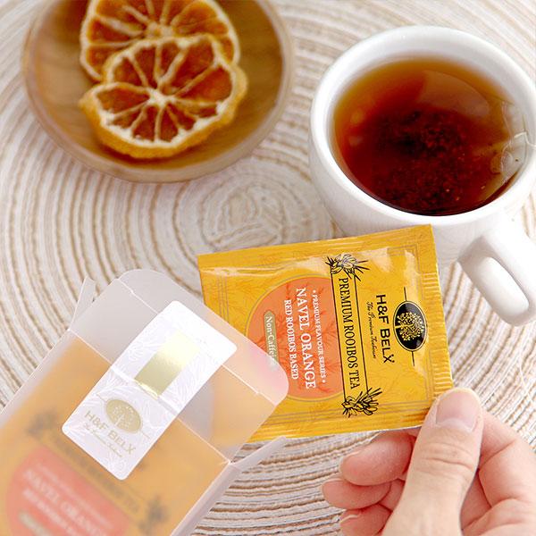 H＆F BELX ネーブルオレンジルイボスティー 1.5g×5TB ルイボスティー