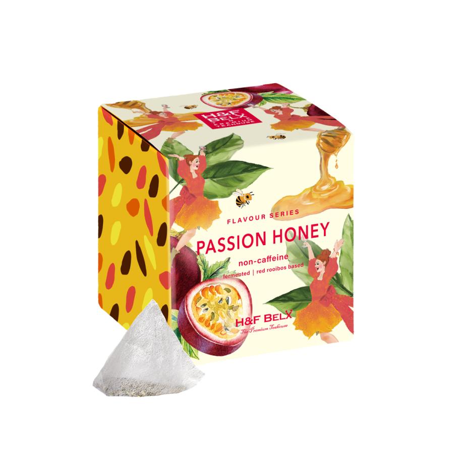 H＆F BELX ［CUBE］パッションハニールイボスティー 1.5g包｜ルイボス