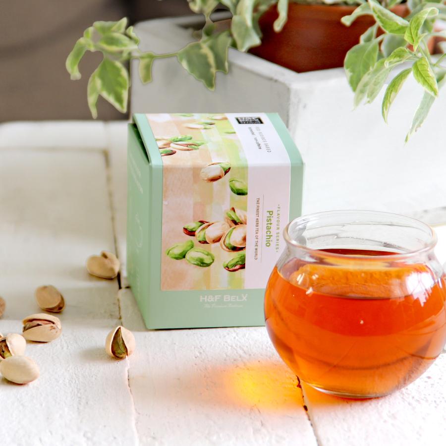 H＆F BELX [CUBE]ピスタチオルイボスティー 2.0g×20包｜ルイボス茶 個