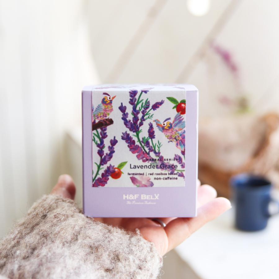 H＆F BELX ［CUBE］ラベンダーグレイスルイボスティー 1.5g×20包