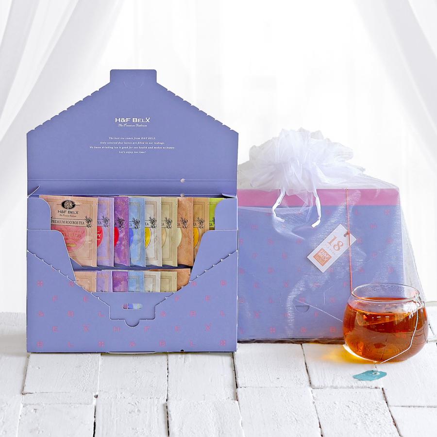 H＆F BELX プレミアムルイボスティー ティーバッグアソート18包（A/B/C