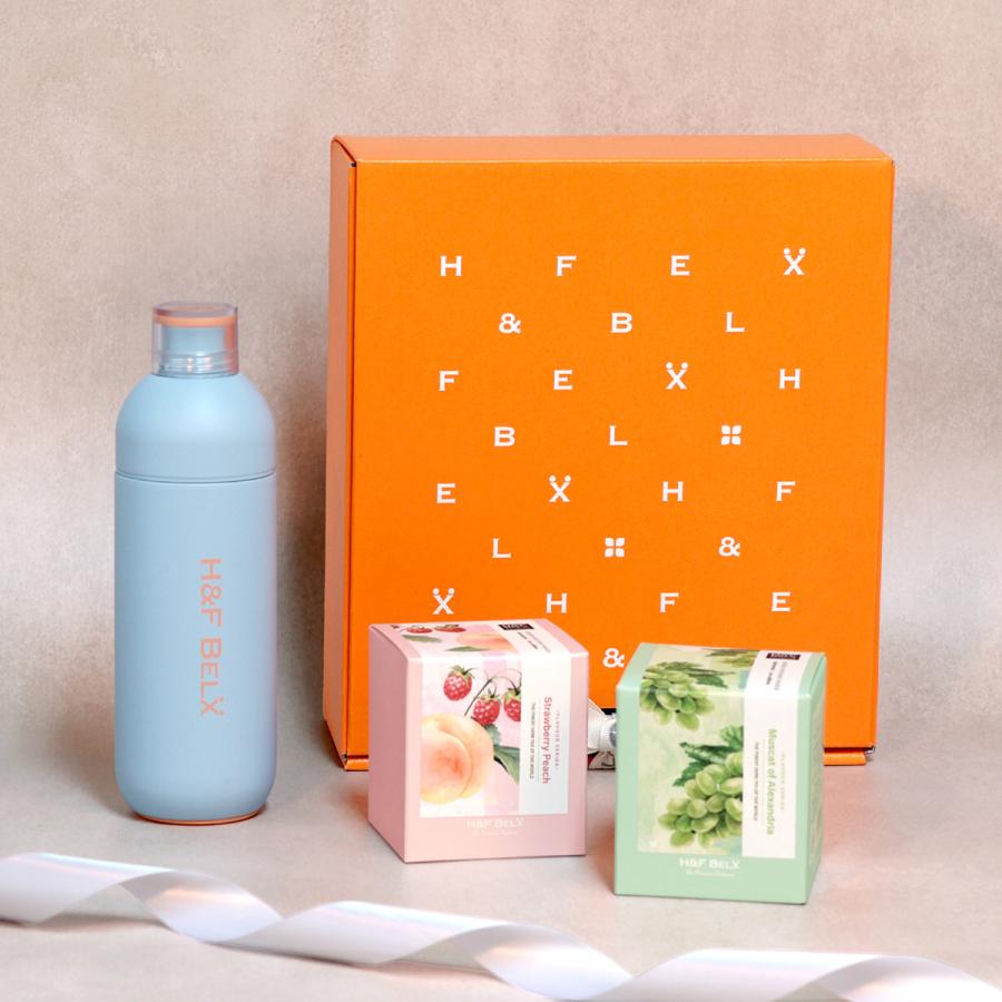 H＆F BELX 選べるPSタンブラー ルイボスティー20包×2個ギフトセット