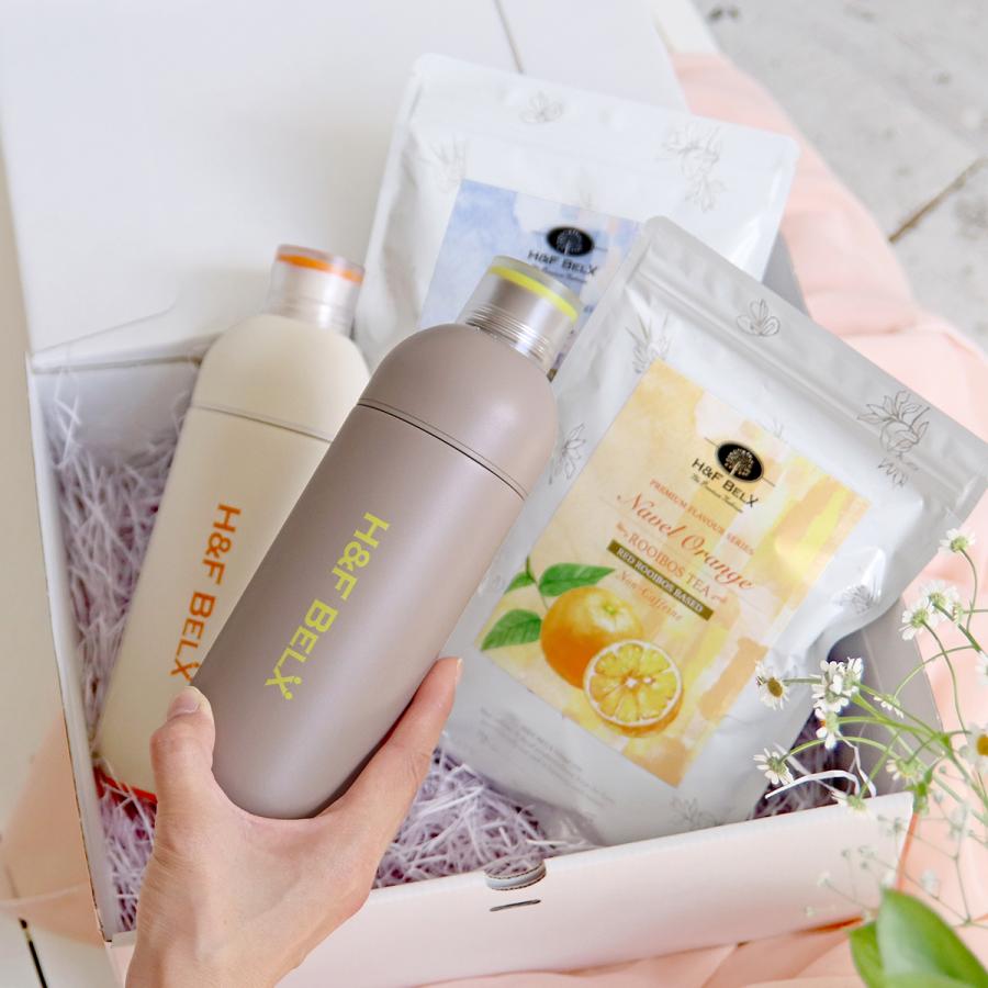 H＆F BELX 選べるPSタンブラー2個 ルイボスティー30包2個ギフトセット