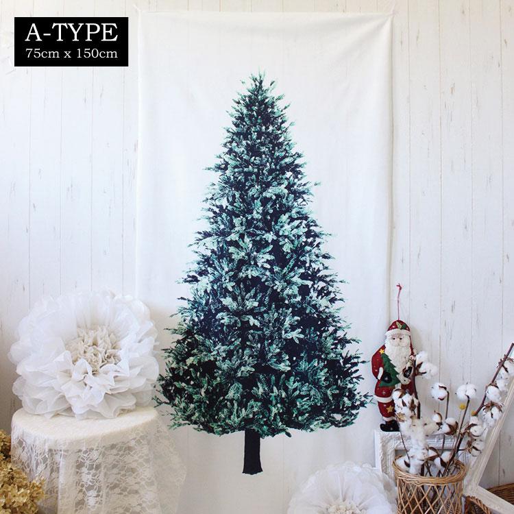 ヴィンテージ クリスマスツリー タペストリー 壁掛け 36.5x25インチ