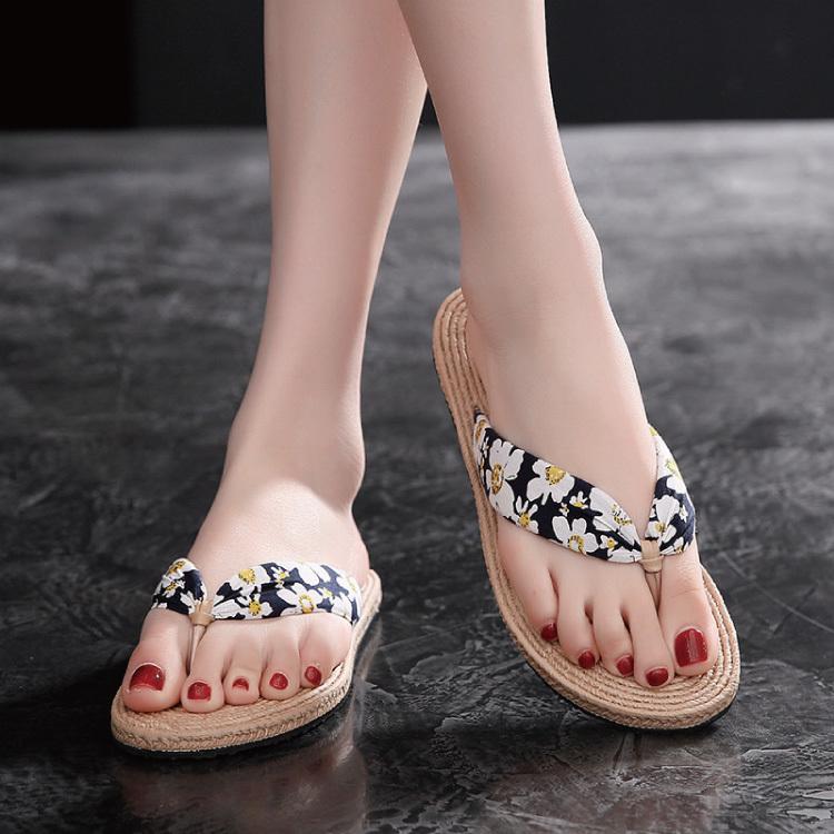 サンダル レディース ウェッジソール おしゃれ ビーチ オシャレ 花柄 ぺたんこ リゾートサンダル ビーチサンダル 海 花火 祭り 浴衣 リゾート プール かわいい |  | 08