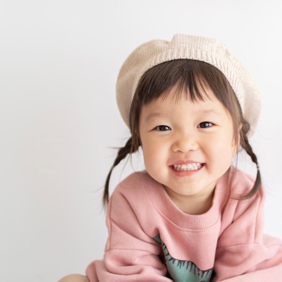 ベレー帽 ハット 帽子 キャスケット ボンネット ベビー キッズ 子ども 子供 男の子 女の子 大きめ シンプル かわいい おしゃれ 春 秋 冬 秋冬 出産祝い |  | 10