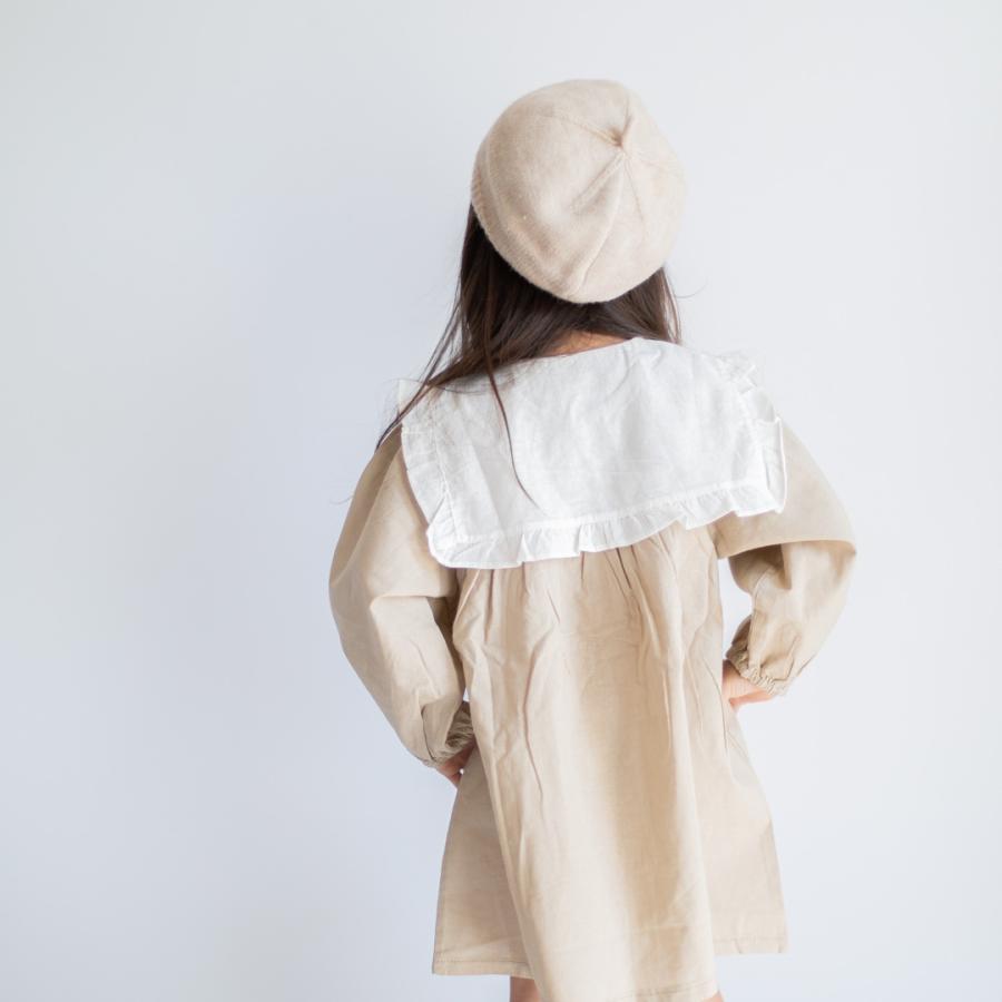 ベレー帽 ハット 帽子 キャスケット ボンネット ベビー キッズ 子ども 子供 男の子 女の子 大きめ シンプル かわいい おしゃれ 春 秋 冬 秋冬 出産祝い |  | 15