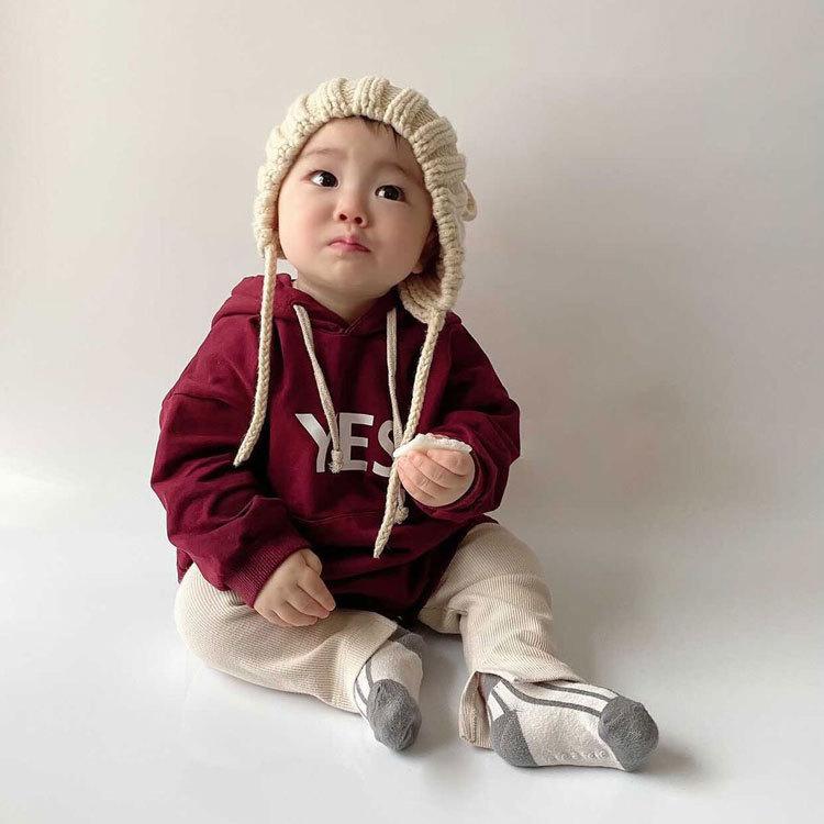 ボンネット帽子 耳付き 秋冬 秋 冬 ニット帽 ボンネット 帽子 キャップ 子供帽子 子ども キッズ ジュニア ベビー 男の子 女の子 シンプル くま耳 くま 可愛い |  | 04