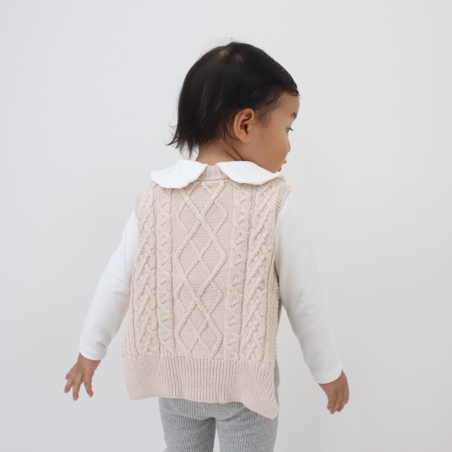 ベスト キッズ ベビー ケーブル編み 子ども服 男の子 女の子 秋 冬 春 秋冬 ニット ノースリーブ ベビー服  おしゃれ かわいい フォーマル ゆったり 80 90 100 |  | 13