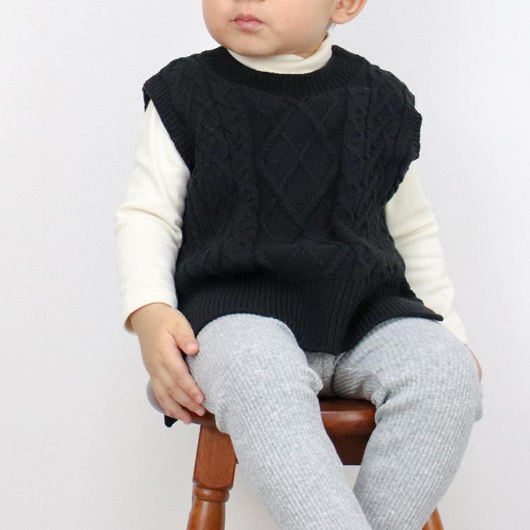 ベスト キッズ ベビー ケーブル編み 子ども服 男の子 女の子 秋 冬 春 秋冬 ニット ノースリーブ ベビー服  おしゃれ かわいい フォーマル ゆったり 80 90 100 |  | 15