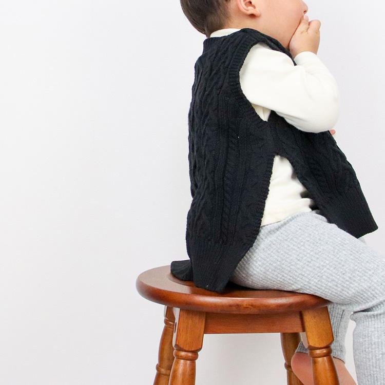 ベスト キッズ ベビー ケーブル編み 子ども服 男の子 女の子 秋 冬 春 秋冬 ニット ノースリーブ ベビー服  おしゃれ かわいい フォーマル ゆったり 80 90 100 |  | 16