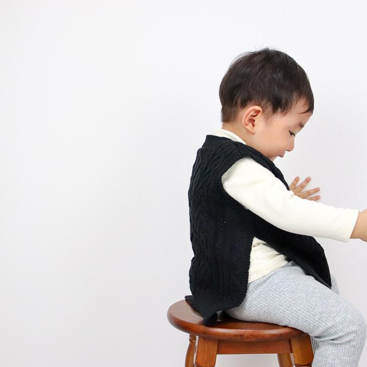 ベスト キッズ ベビー ケーブル編み 子ども服 男の子 女の子 秋 冬 春 秋冬 ニット ノースリーブ ベビー服  おしゃれ かわいい フォーマル ゆったり 80 90 100 |  | 17