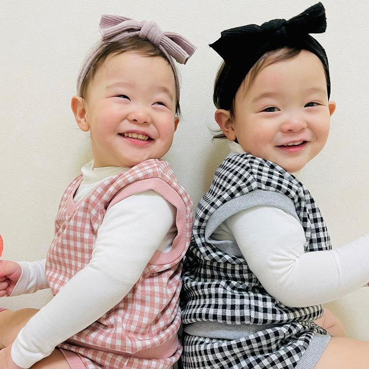 ベビー服 セットアップ キッズ ベビー 上下セット ベスト 子ども服 男の子 女の子 子ども 秋 冬 春 ノースリーブ おしゃれ 可愛い キッズ服 韓国 100 |  | 13