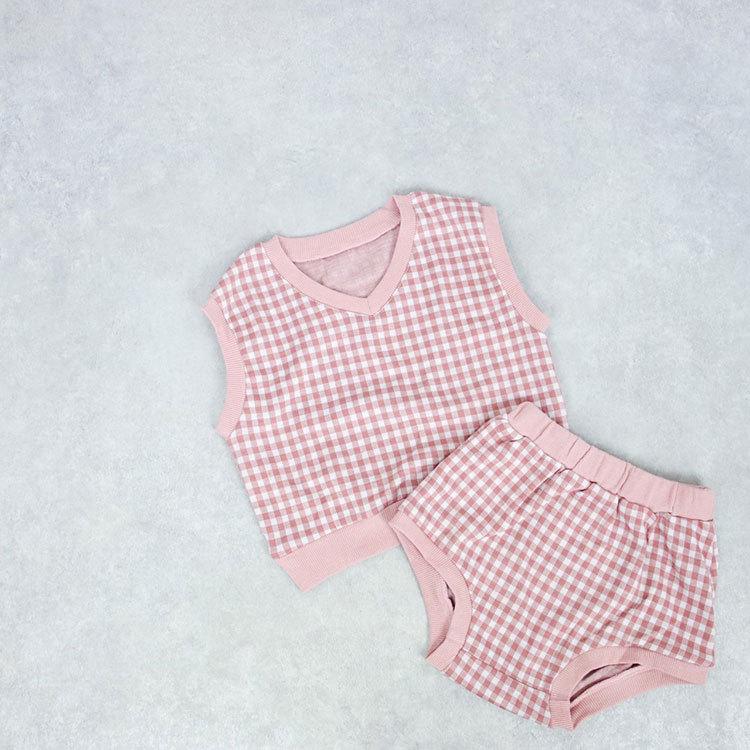 ベビー服 セットアップ キッズ ベビー 上下セット ベスト 子ども服 男の子 女の子 子ども 秋 冬 春 ノースリーブ おしゃれ 可愛い キッズ服 韓国 100 |  | 04