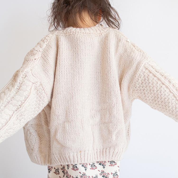 カーディガン ベビー キッズ ケーブル編み ニット セーター ベビー服 子供服 子ども服 男の子 女の子 秋冬 秋 冬 春 長袖 もこもこ 可愛い 80 90 100 110 |  | 10