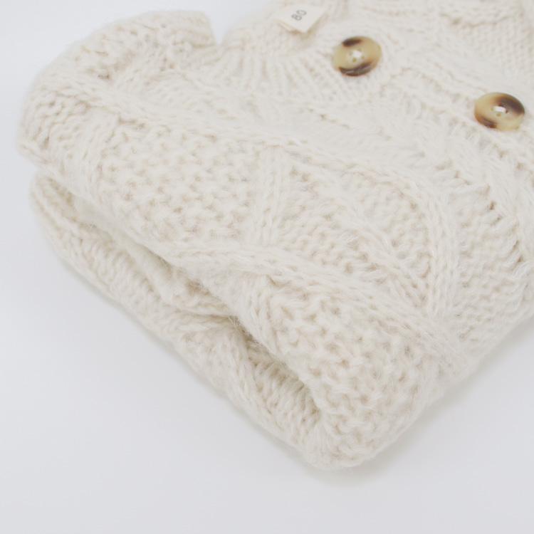 カーディガン ベビー キッズ ケーブル編み ニット セーター ベビー服 子供服 子ども服 男の子 女の子 秋冬 秋 冬 春 長袖 もこもこ 可愛い 80 90 100 110 |  | 06