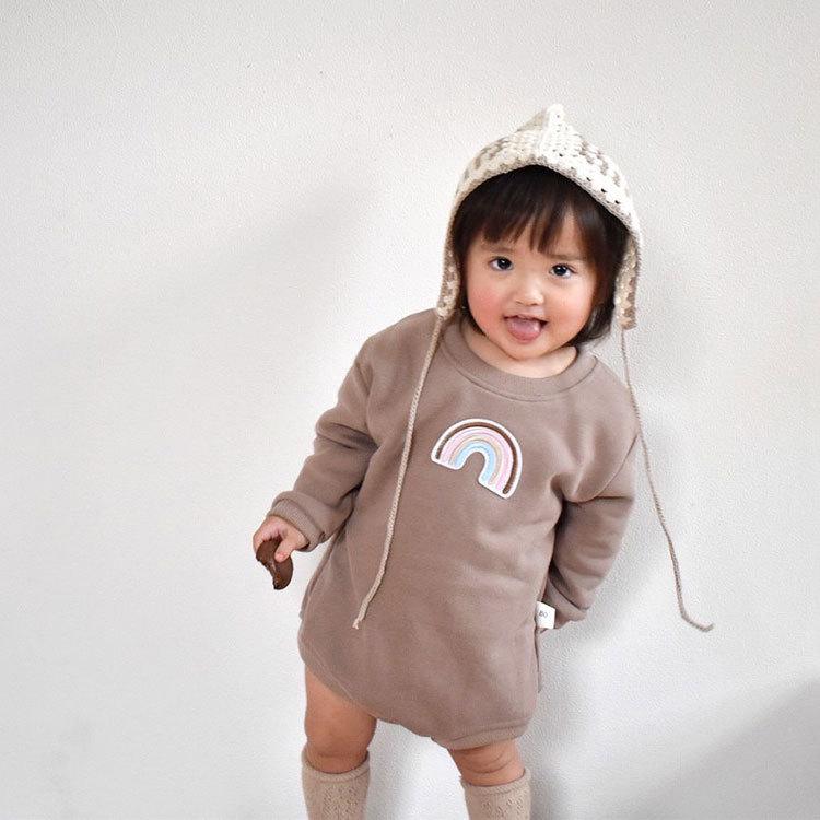 ロンパース ベビー ベビー服 子供服 子ども服 ルームウェア パジャマ 男の子 女の子 秋 冬 秋冬 長袖 おしゃれ 可愛い かわいい 出産祝い 赤ちゃん 安い 60 |  | 08