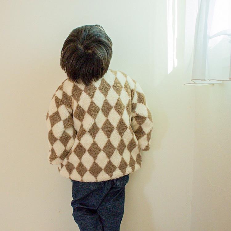 ボアジャケット ベビー キッズ ベビー服 キッズ服 トップス ジャケット もこもこ 暖かい アウター 男の子 女の子 子供服 長袖 秋 冬 秋冬 可愛い 110 120 |  | 13