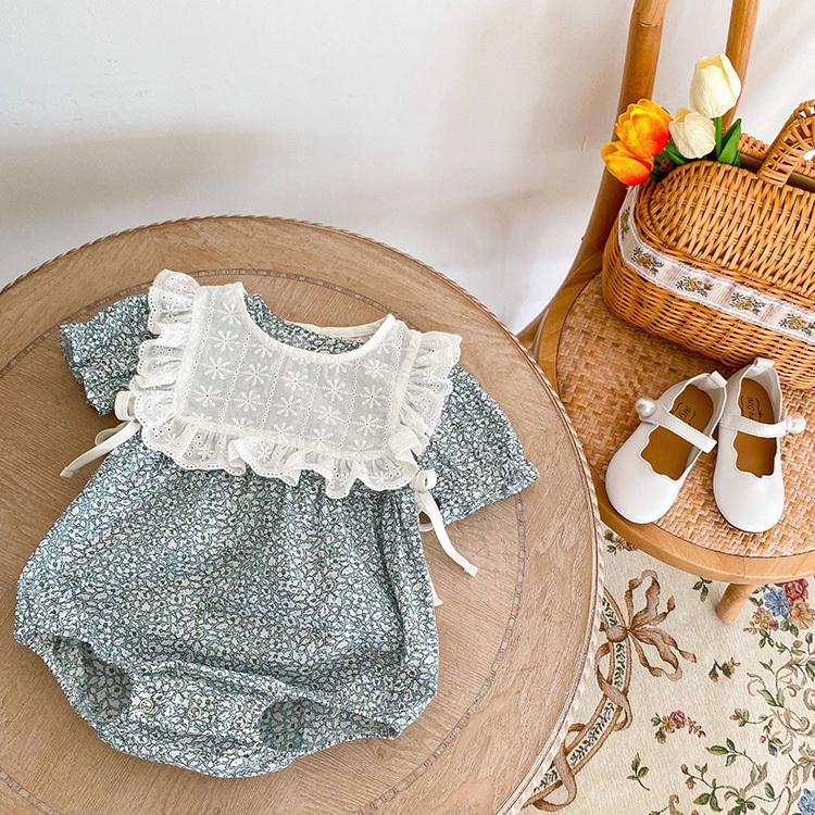 ベビー服 キッズ服 姉妹コーデ 姉妹リンク ロンパース ワンピース ドレス キッズ ベビー 姉妹 コーデ お揃い おそろい コーデセット 女の子 子供服 70 80 90 100 |  | 04