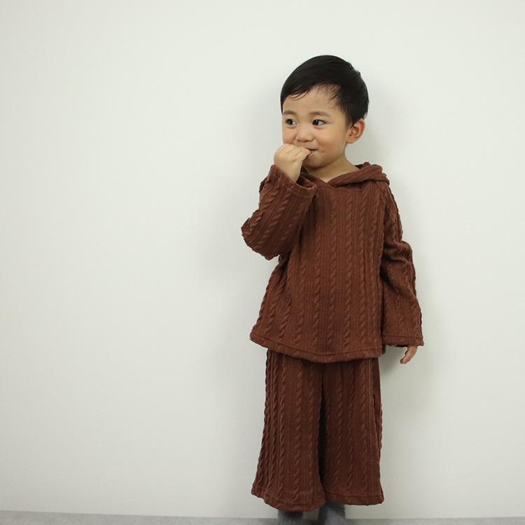 ベビー服 セットアップ 上下セット ニットセットアップ パーカー フード 子ども服 男の子 女の子 ベビー キッズ 子ども 秋 冬 春 長袖 おしゃれ かわいい |  | 12