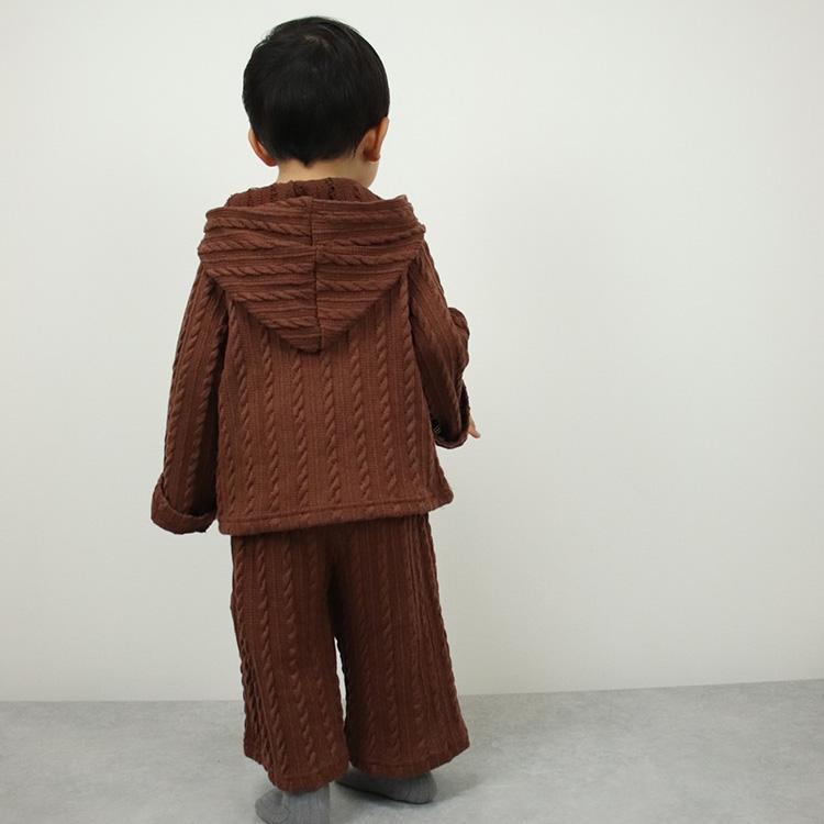 ベビー服 セットアップ 上下セット ニットセットアップ パーカー フード 子ども服 男の子 女の子 ベビー キッズ 子ども 秋 冬 春 長袖 おしゃれ かわいい |  | 13