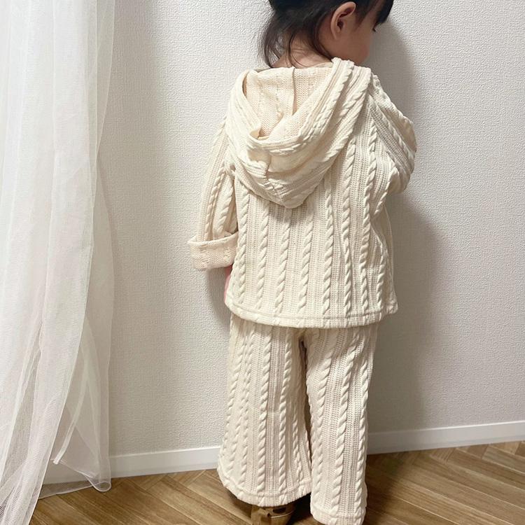 ベビー服 セットアップ 上下セット ニットセットアップ パーカー フード 子ども服 男の子 女の子 ベビー キッズ 子ども 秋 冬 春 長袖 おしゃれ かわいい |  | 16