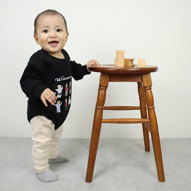 ロンパース ベビー ベビー服 子供服 子ども服 ルームウェア パジャマ 男の子 女の子 秋 冬 秋冬 長袖 おしゃれ 可愛い 出産祝い 赤ちゃんクマ 熊 韓国 70 80 |  | 17