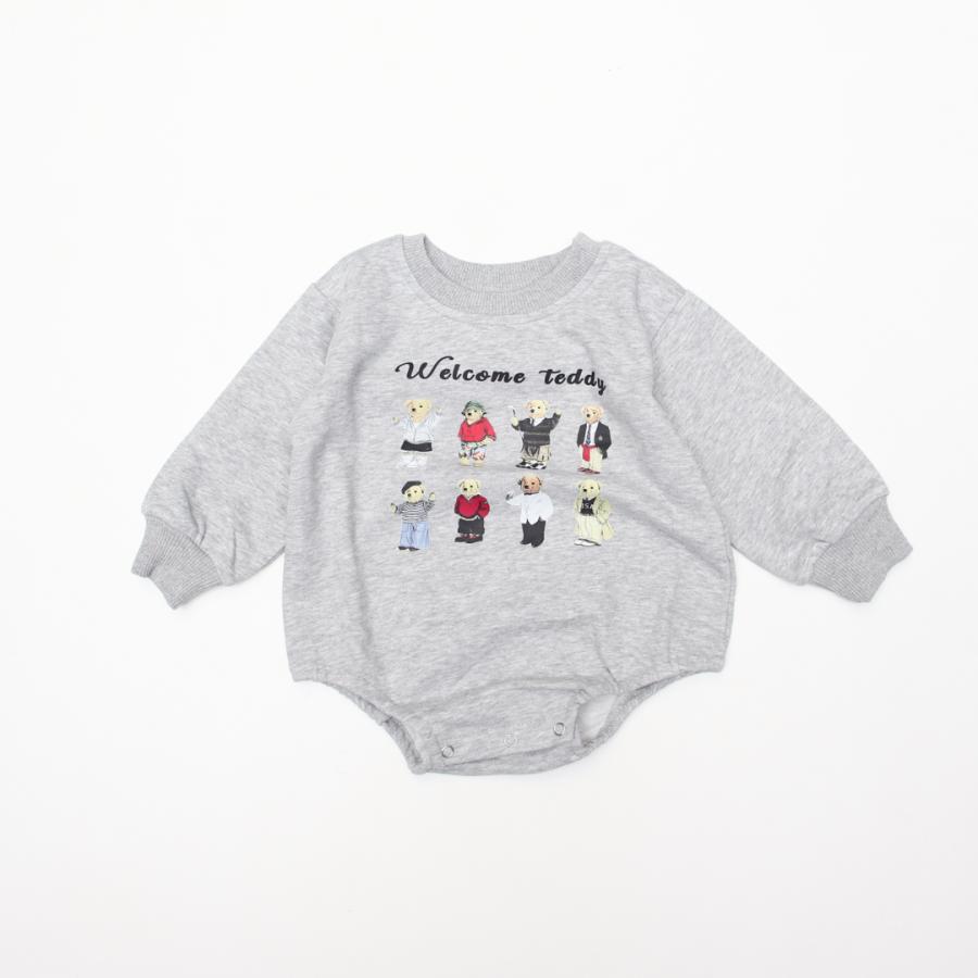 ロンパース ベビー ベビー服 子供服 子ども服 ルームウェア パジャマ 男の子 女の子 秋 冬 秋冬 長袖 おしゃれ 可愛い 出産祝い 赤ちゃんクマ 熊 韓国 70 80 |  | 02
