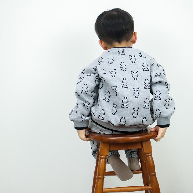 ベビー服 セットアップ 上下セット スウェット スエット 子ども服 男の子 女の子 ベビー キッズ 子供 子ども 秋冬 秋 冬 春 長袖 秋服 冬服 パンダ 110 120 |  | 17
