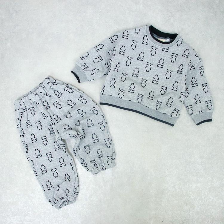 ベビー服 セットアップ 上下セット スウェット スエット 子ども服 男の子 女の子 ベビー キッズ 子供 子ども 秋冬 秋 冬 春 長袖 秋服 冬服 パンダ 110 120 |  | 03