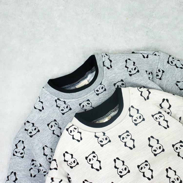 ベビー服 セットアップ 上下セット スウェット スエット 子ども服 男の子 女の子 ベビー キッズ 子供 子ども 秋冬 秋 冬 春 長袖 秋服 冬服 パンダ 110 120 |  | 06