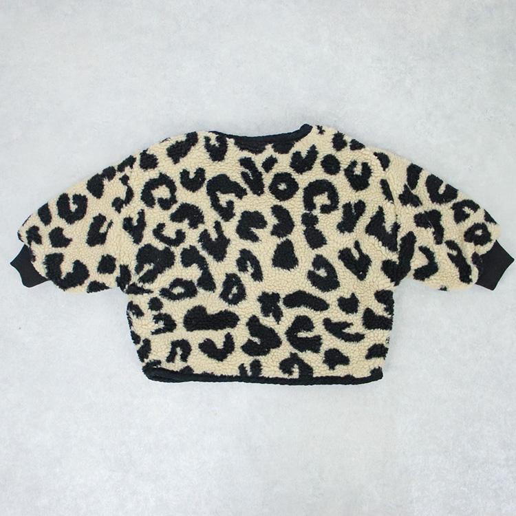 ボアジャケット ヒョウ柄 レオパード もこもこ アウター トップス 裏起毛 ベビー キッズ 女の子 男の子 長袖 冬 防寒 暖かい おしゃれ 可愛い ベビー服 子ども服 |  | 02