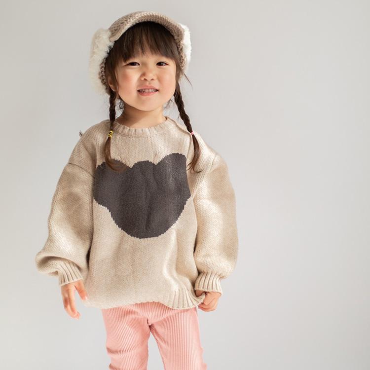 ニットセーター トップス キッズ ベビー 子供 男の子 女の子 秋冬 秋 冬 長袖 セーター ニット 子ども服 冬服 おしゃれ 可愛い 厚手 防寒 韓国 ベビー服 100 |  | 14