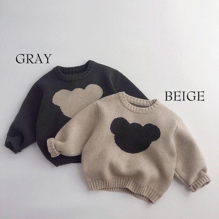 ニットセーター トップス キッズ ベビー 子供 男の子 女の子 秋冬 秋 冬 長袖 セーター ニット 子ども服 冬服 おしゃれ 可愛い 厚手 防寒 韓国 ベビー服 100 |  | 01
