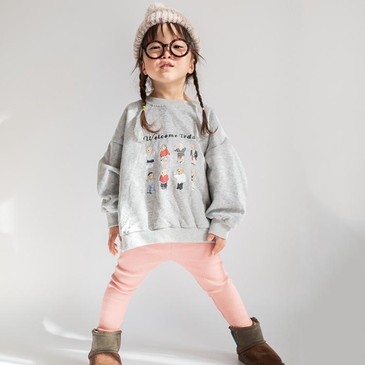 レギンス ベビー キッズ スパッツ パンツ ズボン 長ズボン リブ 女の子 ベビー服 子ども服 春 秋 冬 秋冬 可愛い おしゃれ 保育園 幼稚園 韓国 70 80 90 |  | 10