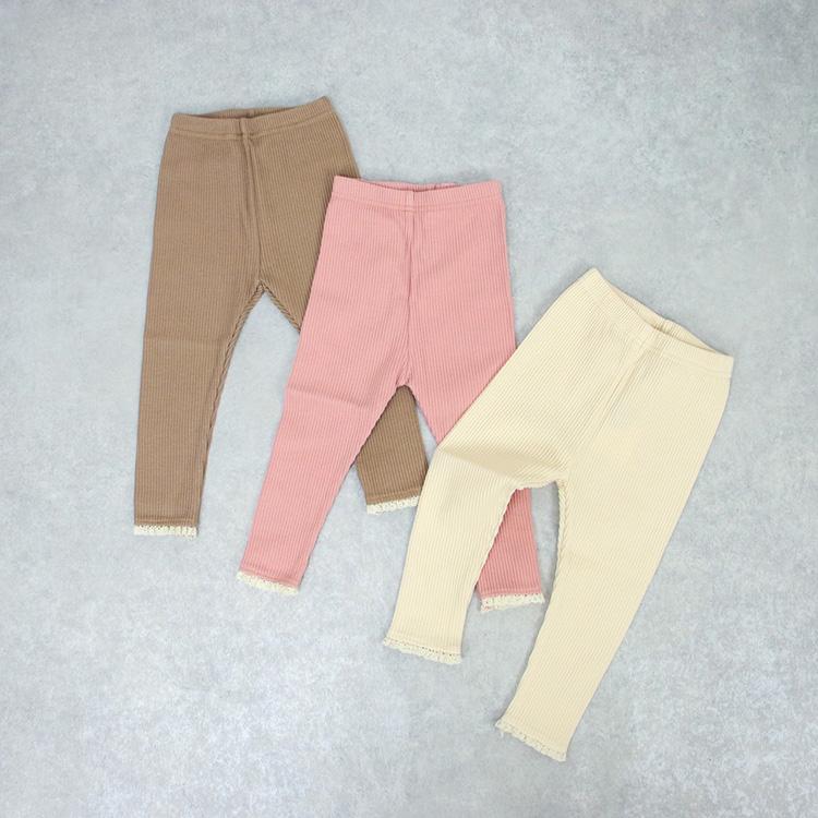 レギンス ベビー キッズ スパッツ パンツ ズボン 長ズボン リブ 女の子 ベビー服 子ども服 春 秋 冬 秋冬 可愛い おしゃれ 保育園 幼稚園 韓国 70 80 90 |  | 01