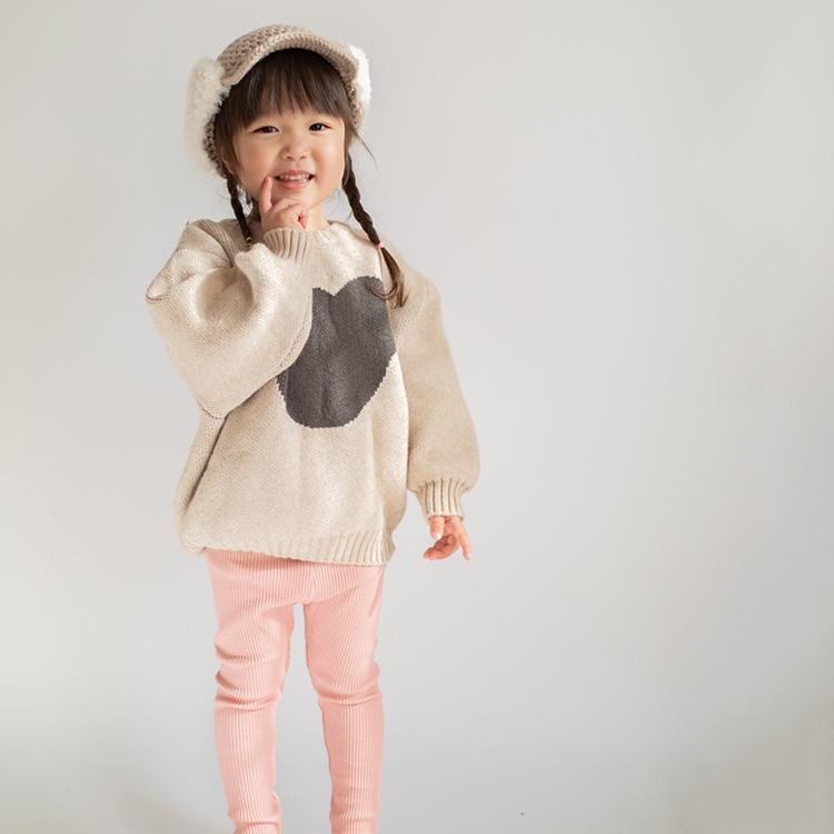 レギンス ベビー キッズ スパッツ パンツ ズボン 長ズボン リブ 女の子 ベビー服 子ども服 春 秋 冬 秋冬 可愛い おしゃれ 保育園 幼稚園 韓国 70 80 90 |  | 09