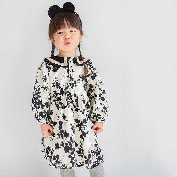 ベビー服 キッズ服 姉妹コーデ 姉妹リンク ロンパース ワンピース ドレス キッズ ベビー お揃い 女の子 子ども服 長袖 秋 冬 春 可愛い 韓国 70  80 90 100 110 |  | 10