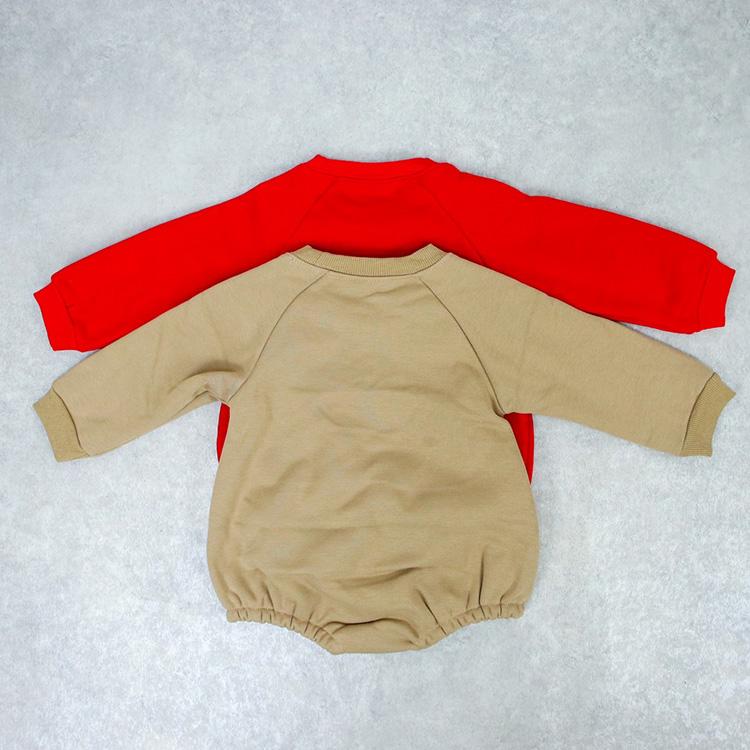 ベビー服 ロンパース ボンネット 子ども服 男の子 女の子 裏起毛 暖かい クリスマス サンタ トナカイ ベビー キッズ 長袖 ボンネット付き おしゃれ 可愛い 韓国 |  | 06